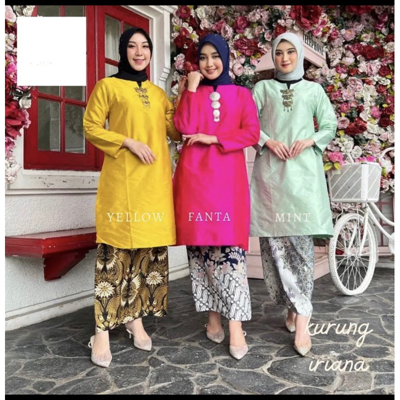 (SIZE JUMBO) BAHU KURUNG SITI NURBAYA/ BAJU KURUNG PADANG/ BAJU TRADISIONAL/ BAJU ADAT/ BAJU KURUNG MALAYSIA BY DVN STYLE