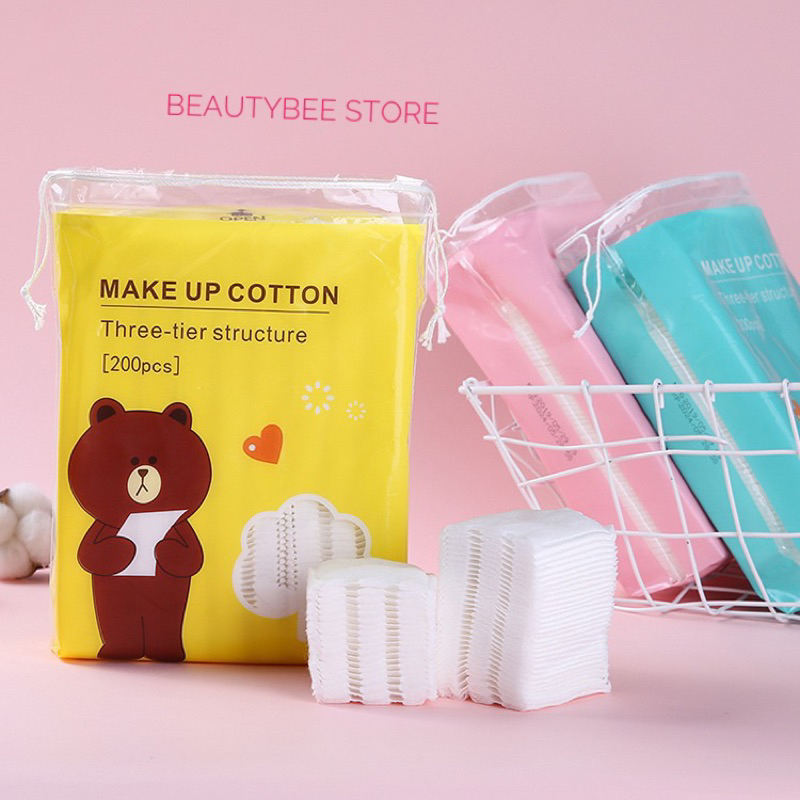 MAKEUP COTTON / KAPAS SKINCARE / KAPAS MAKEUP MOTIF LINE (S001)