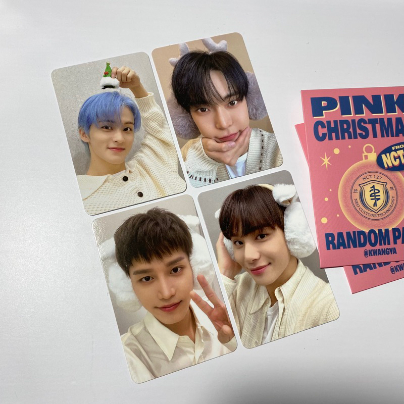 NCT 127 Pink Christmas Doyoung Mark Taeil Jungwoo