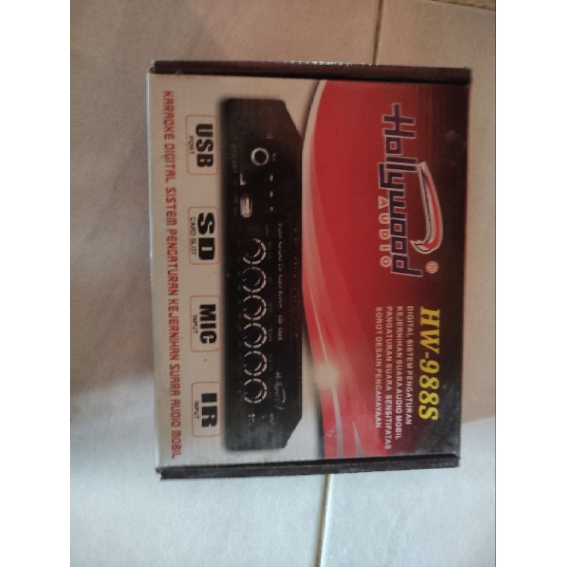 Parametrik pre amp hollywoodHW-988S