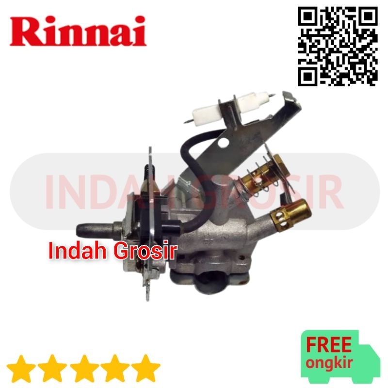 PEMANTIK Kompor gas RINNAI DOUBLE type 511A  522A 522AT 712A 712BGX , seri kaca RI-712GA RI-7 - ORIG
