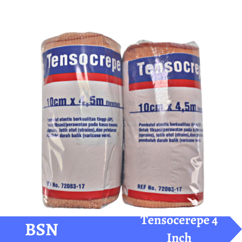 Perban Elastis Tensocrepe Ukuran 3 inc, 4 inc, 6 inc BSN / Verban @ROLL