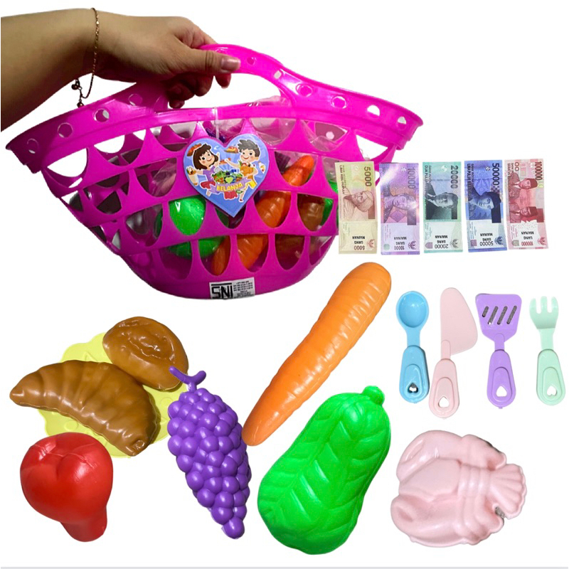 MAINAN KERANJANG PASAR ANAK