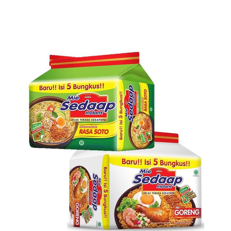 

Mie Sedaap 1pak isi 5