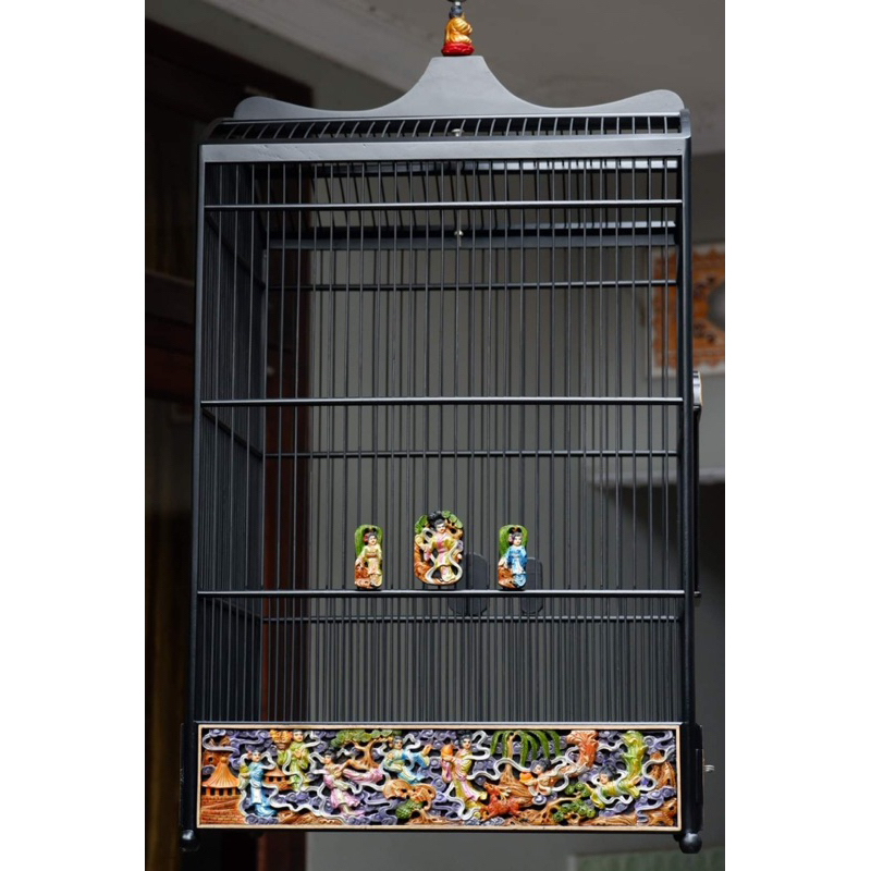 sangkar ukir kotak sangka ukir kosan motif bidadari