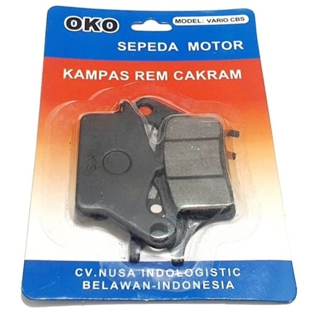 KAMPAS REM DISCPAD DEPAN VARIO CBS,TECHNO,BEAT F1,ESP,BEAT POP (OKO)