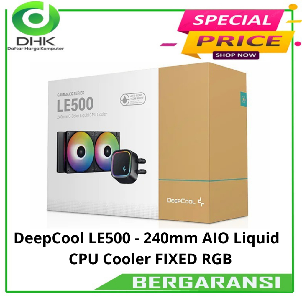 DeepCool LE500 - 240mm AIO Liquid - CPU Cooler FIXED RGB