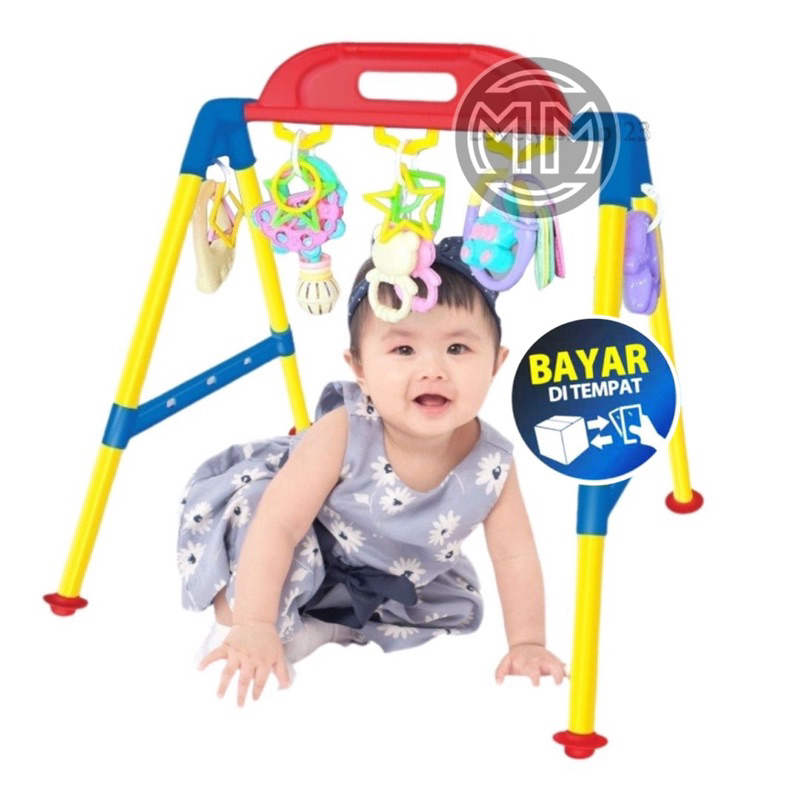 Jc Mainan Bayi Baby Play Gym YB 2 Mainan Rattle Bayi Playgym