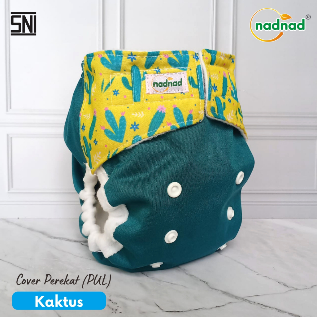 (PROMO) Paket Clodi Cover Perekat/ Celana Nadnad Isi 3Pcs Clodi Motif Clodi Kain Modern New Desain Motif Full Printing