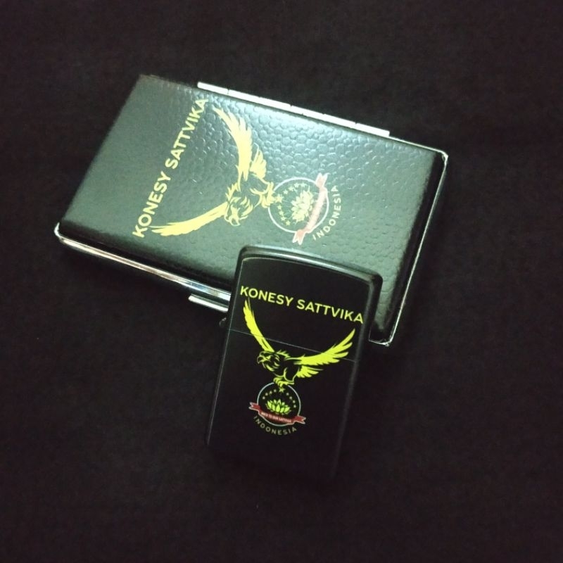 kotak rokok+korek model exclusive gratis custom