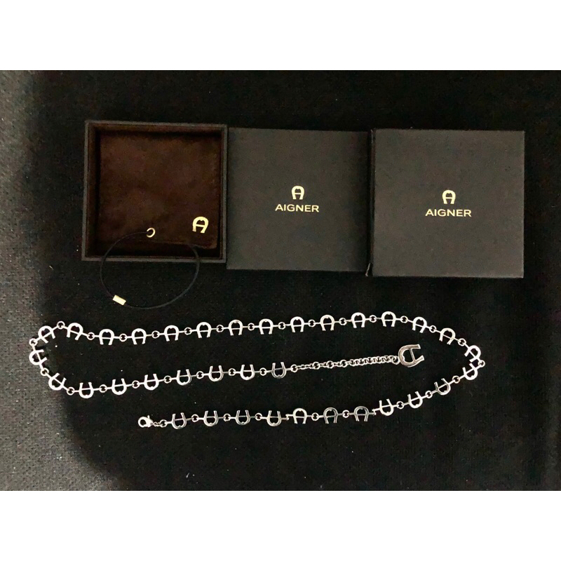 Sabuk Belt AIGNER Branded Original Classy Preloved