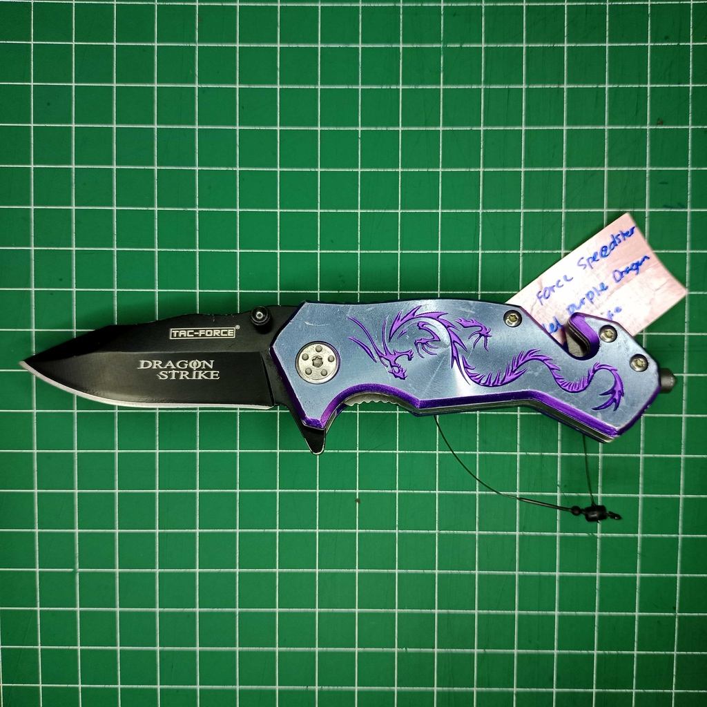 Tac force speedster model purple dragon pocket knife