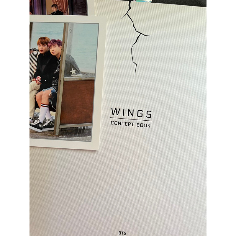 BTS WINGS CONCEPT BOOK JIMIN PHOTOCARD SUPER RARE