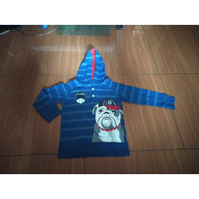 jaket sweater anak laki-laki perempuan gambar usia 3-5tahun
