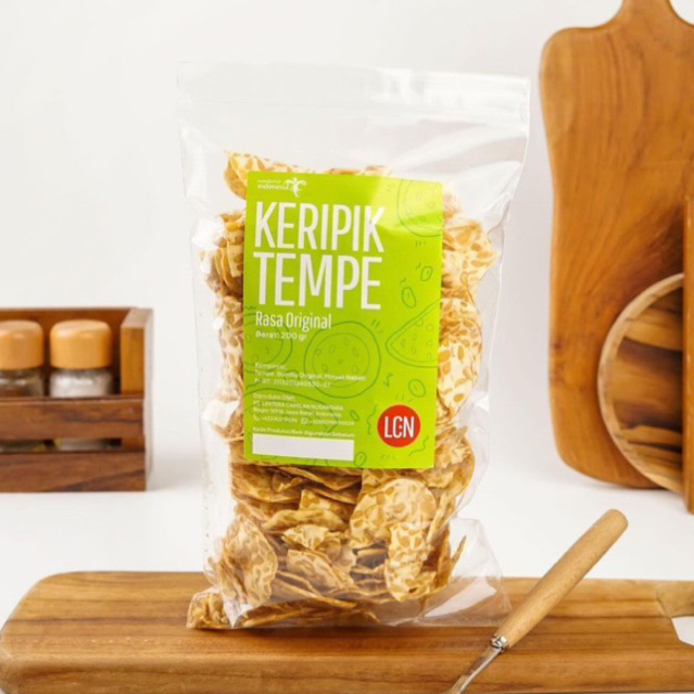 

Keripik Tempe LOW FAT Crispy LCN (Rasa Original) - 200 Gram