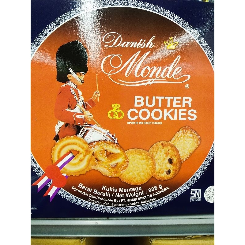 

MONDE BUTTER COOKIES 908gr 400gr