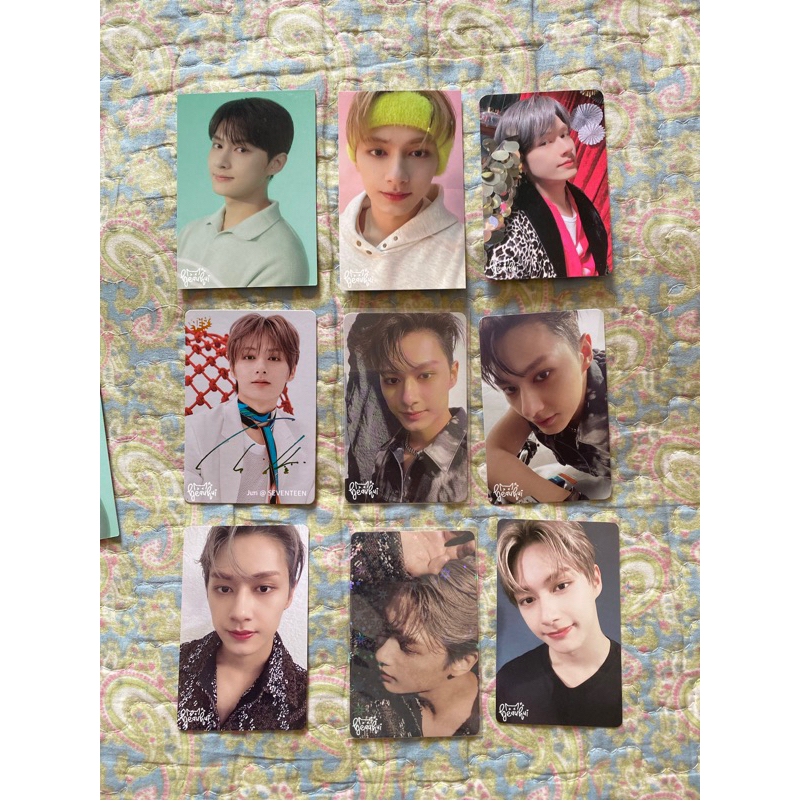 PHOTOCARD PC JUN SEVENTEEN TC HANABI GOING SEVENTEEN YES CARD FTS PIONEER DICON 101