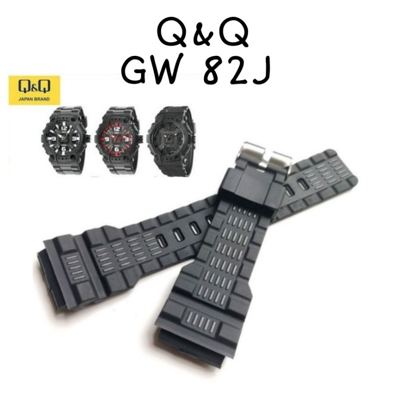 Strap Tali Jam tangan  Q&amp;Q GW82 QnQ GW 82 QQ GW82 GW 82J GW-82J SUPER