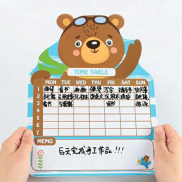 

MR DIY PAPAN TULIS ANAK / PAPAN JADWAL ANAK KARAKTER + SPIDOL - HADIAH