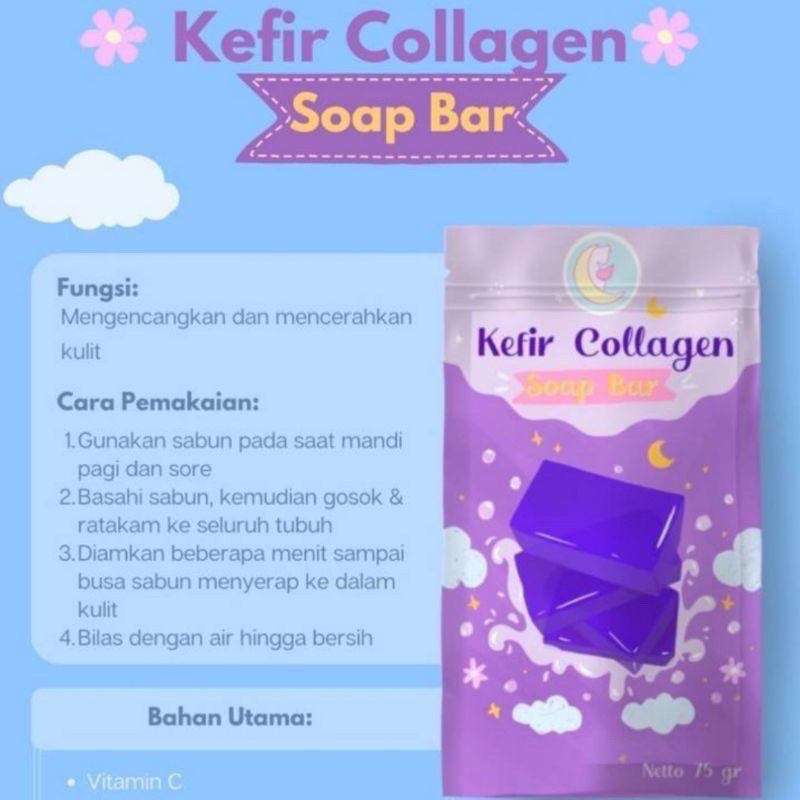 SABUN KEFIR COLLAGEN BEAUTYINU BPOM 75gr