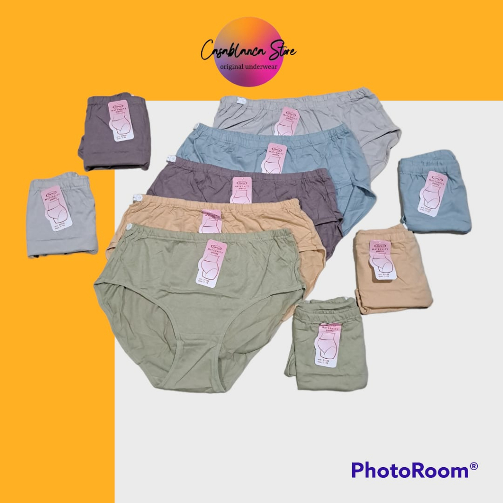 CELANA DALAM WANITA HAMIL / IBU HAMIL SOREX MATERNITY PANTY (Art. 51128) BERBAHAN SANGAT HALUS &amp; LEMBUT.