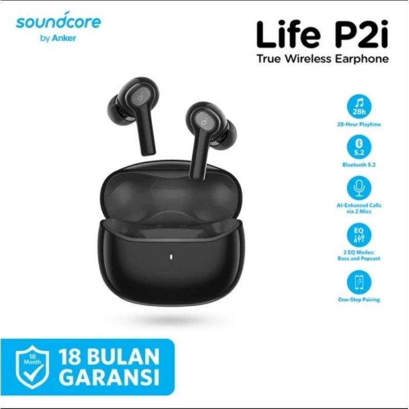 Anker Soundcore Life P2i TWS True Wireless Earbuds Earphone - A3991