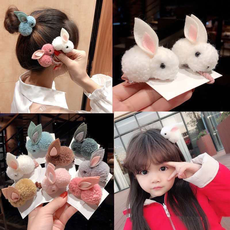 Little Yura - Jepit Rabbit / Jepit Kelinci / Jepitan Rambut Anak Model Korea