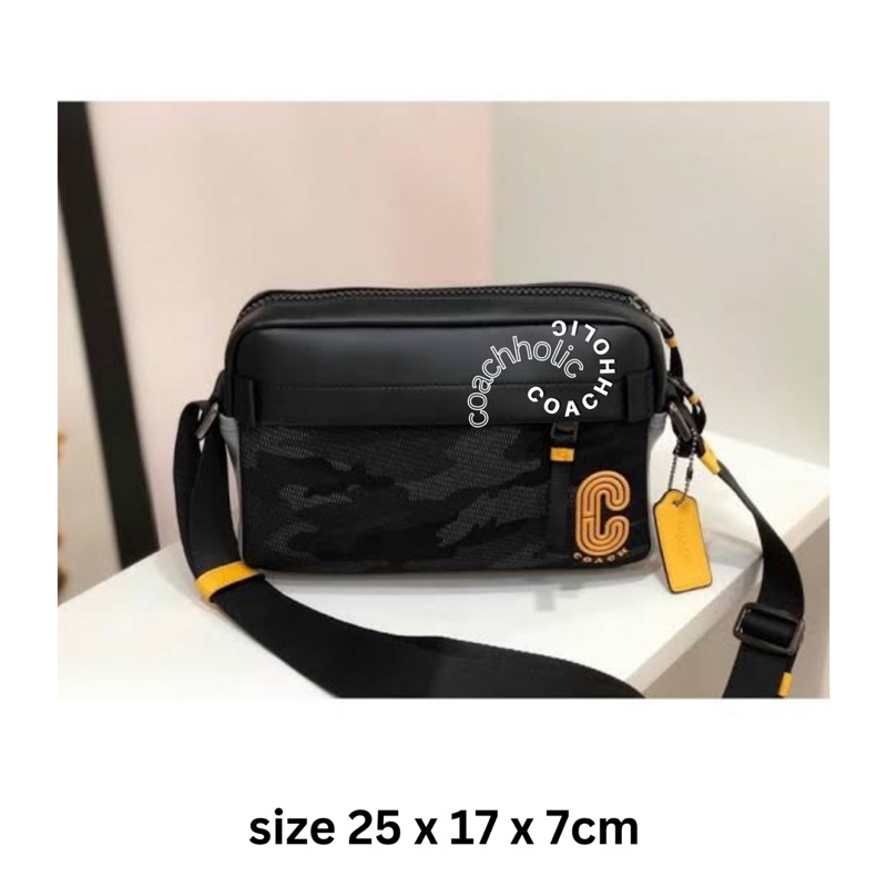 coach camera bag edge camo original