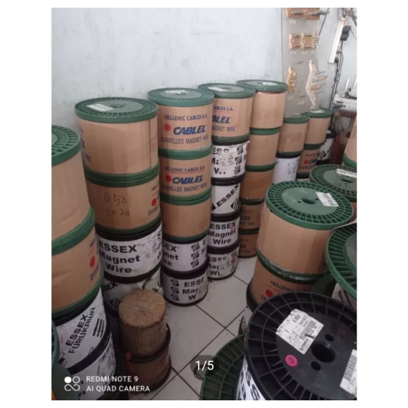 KAWAT TEMBAGA EMAIL 1,15 MM MERK HELLENIC