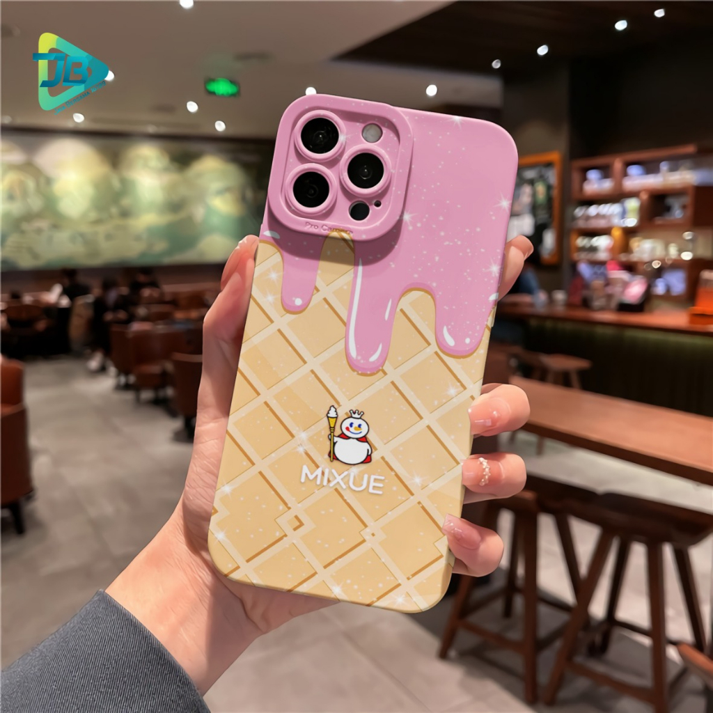 CUSTOM CASE SOFTCASE SILIKON PROCAMERA ICE CREAM CUSTOM SAMSUNG J2 PRIME GRAND PRIME A04 A04S A23 A13 A03 A20 A30 A03S A50 A50S A30S JB6641