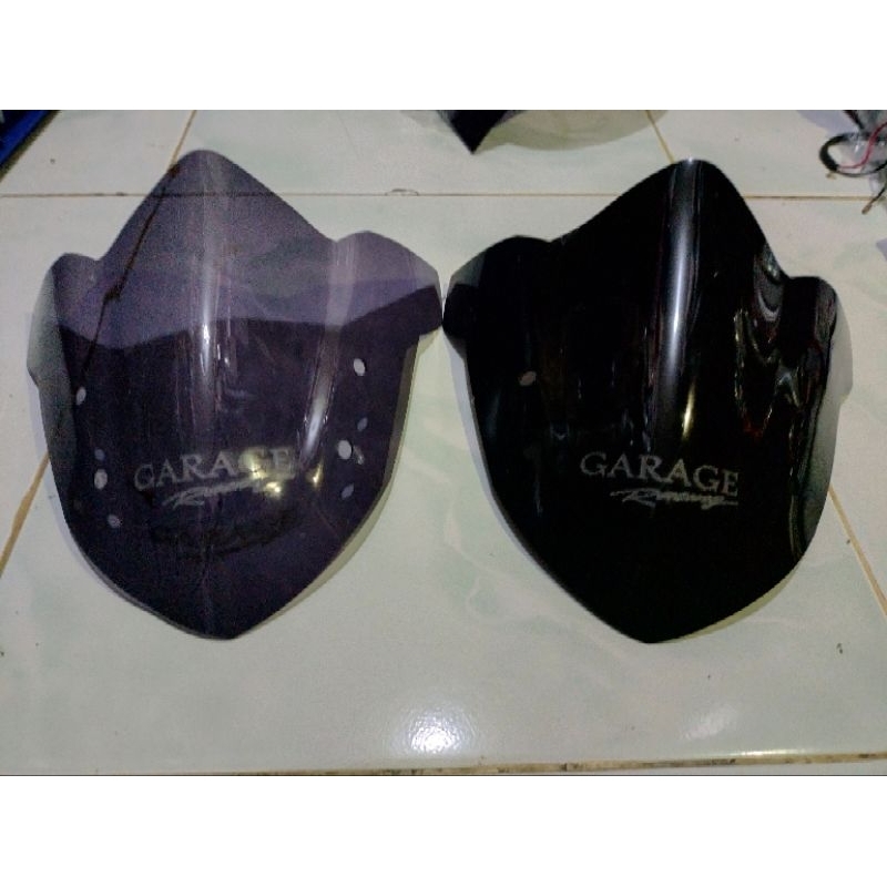 Visor Cb 150 R New Hitam Tebal