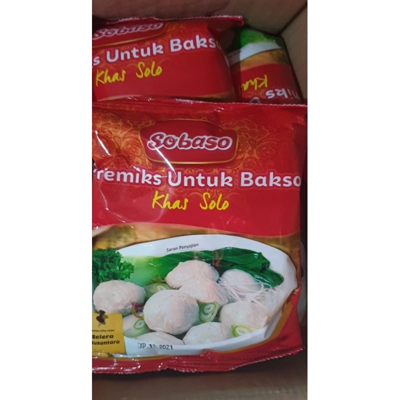 Sobakso/sobaso Tepung Premiks bakso solo 250gr