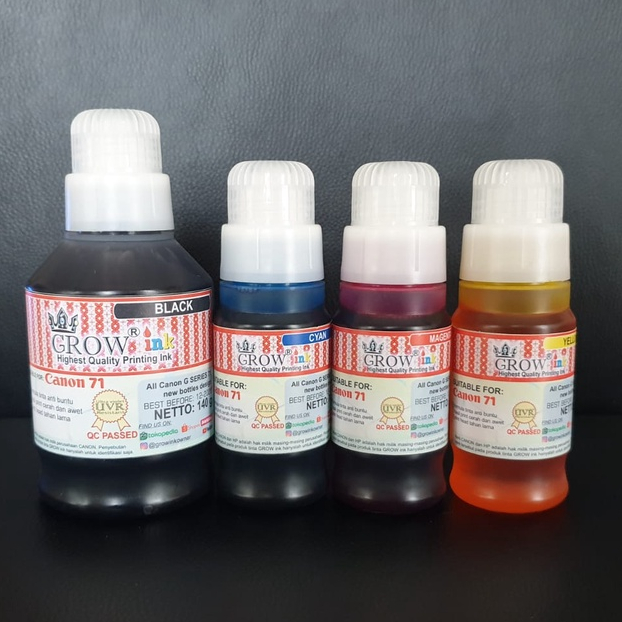

Tinta GROW INK Cocok CANON G1020 G2020 G3020 G4020 Canon 71 GI-71