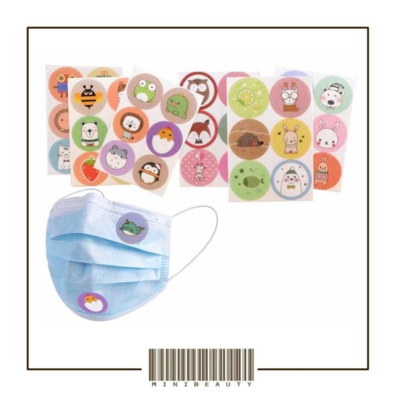 stiker masker mask aromaterapi aromatherapy sticker pewangi masker anti bau sticker mask tempel