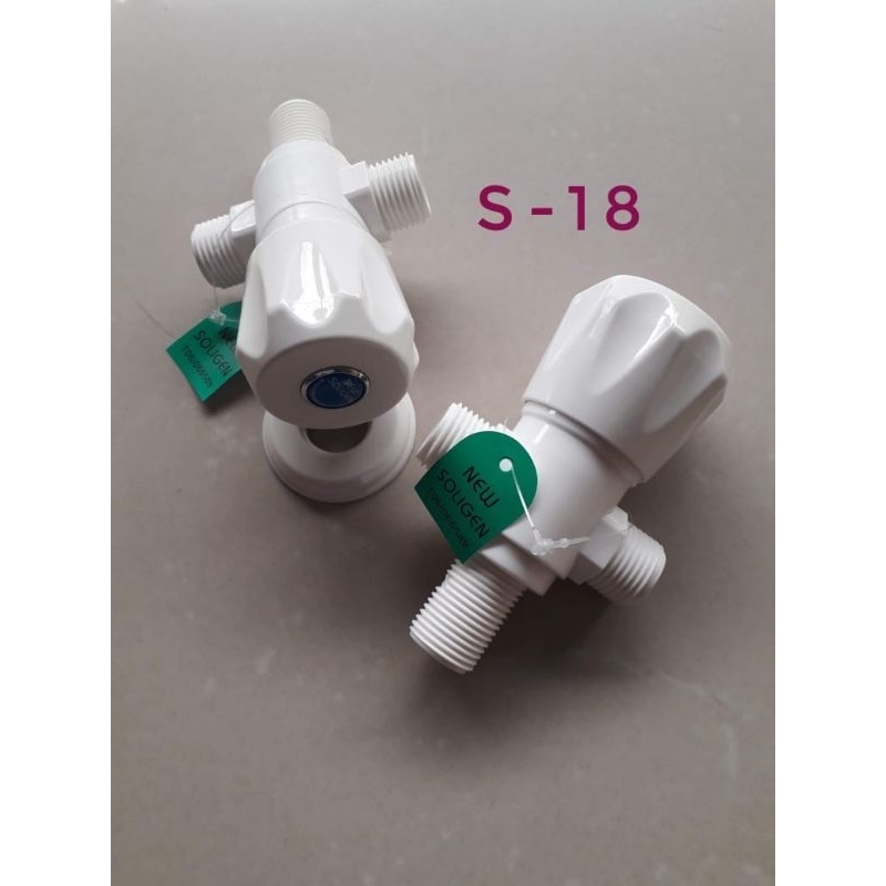 Kran T shower pvc soligen S18