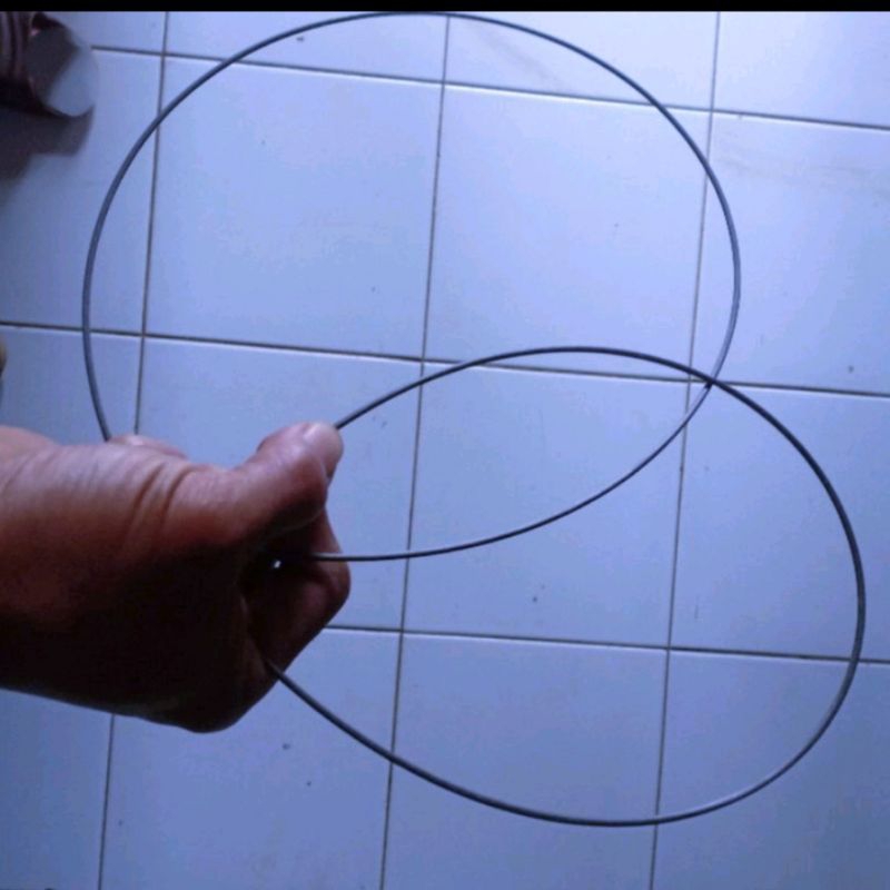 BAHAN JORAN TELKOM  HITAM 2,5 MM 150CM