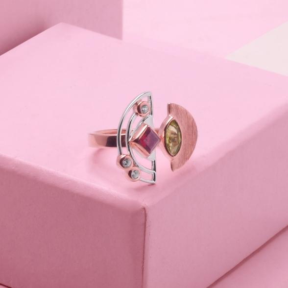 [Original Cincin Perak 925] Cincin Adjustable Nirmana Perak Bali Sunaka Jewelry