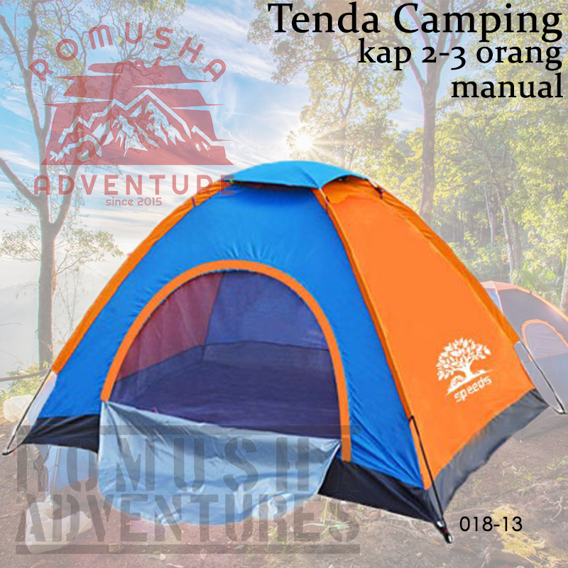 Jual Tenda Camping Gunung Mendaki Dome Kap Orang Anti Air Shopee Indonesia