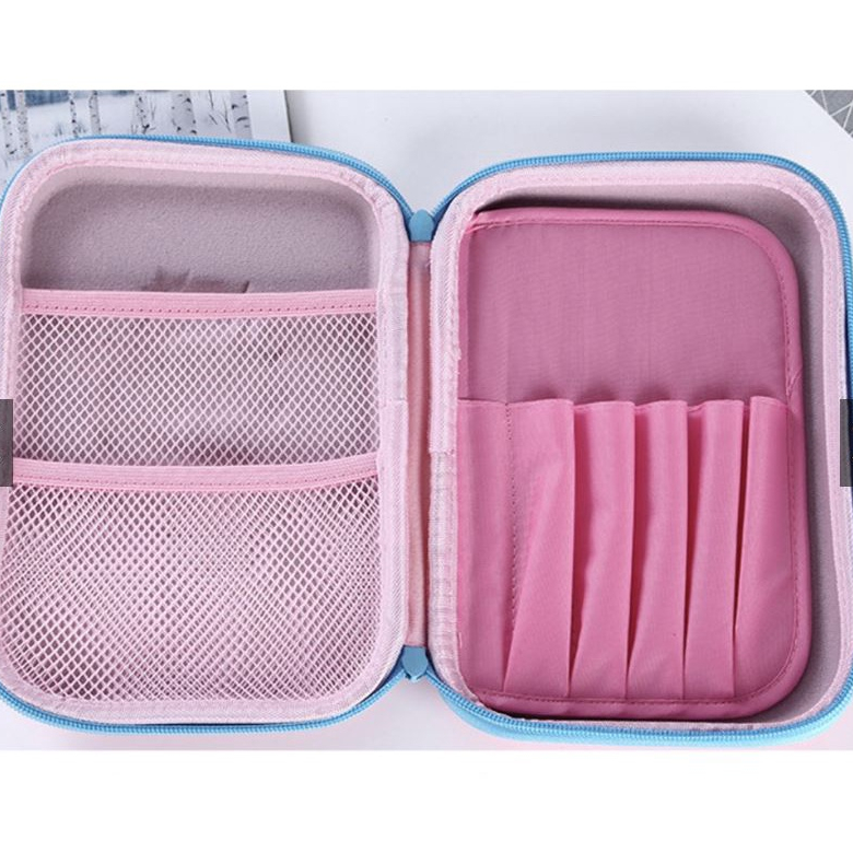 Tempat Pensil 3D Timbul Anak Karakter Motif Lucu Bahan EVA Waterproof / Kotak Pensil Anak Sekolah Silikon Alat Tulis