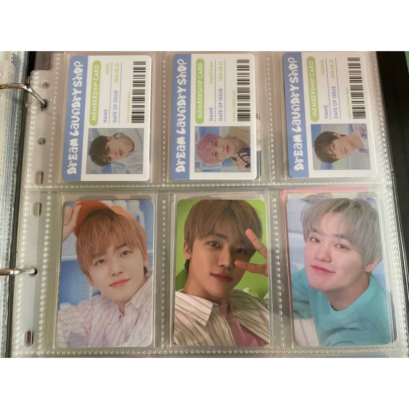 PC Trading Card (TC) Laundry shop jeno, jaemin, haechan, chenle, jisung