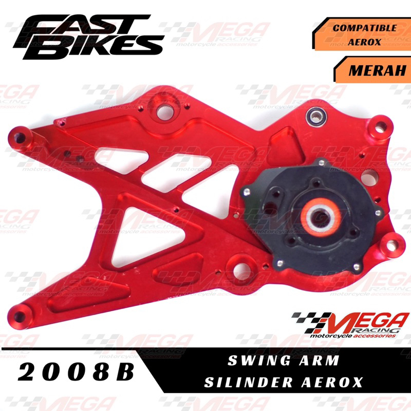 swing arm nmax plus frameslinder jalu pelindung knalpot full cnc fastbikes yamaha aerox 155 arem pnp Aerox dan Lexi