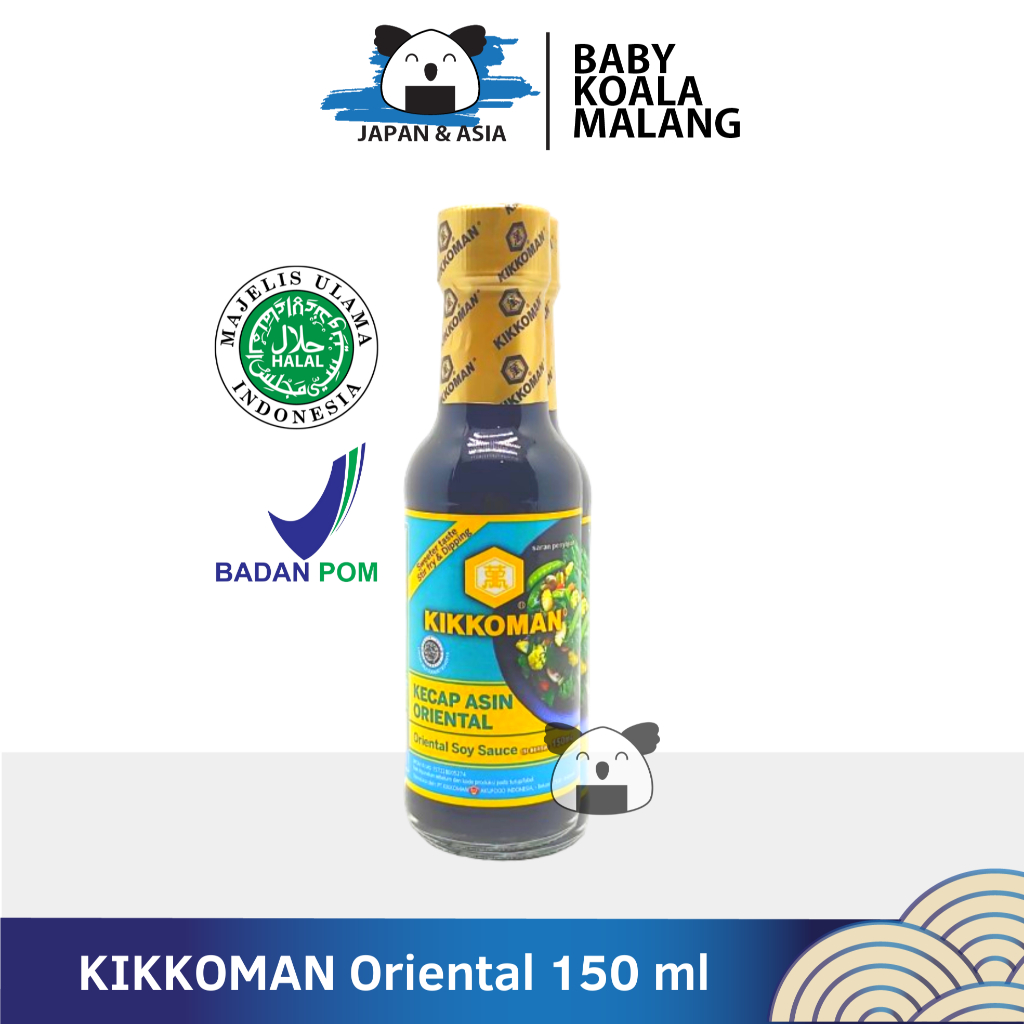 

KIKKOMAN Oriental Soy Sauce 150 ml Halal;