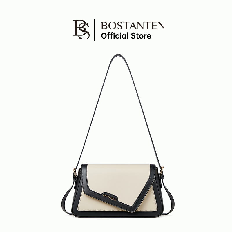 [New Arival] BOSTANTEN Tas Diagonal Selempang Wanita dengan Tali Bahu Ganda