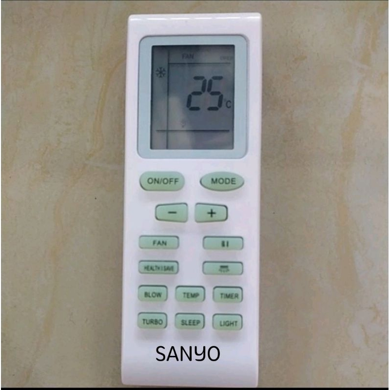 Remot AC Sanyo aqua