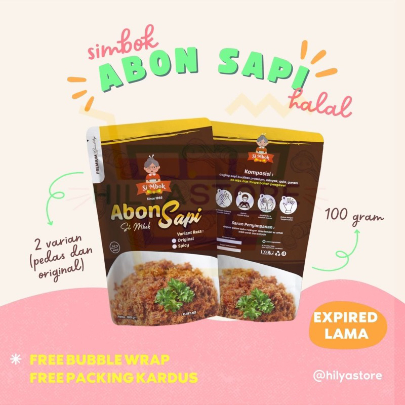 

abon sapi simbok/abon sapi 100gram/beef floss/abon sapi halal