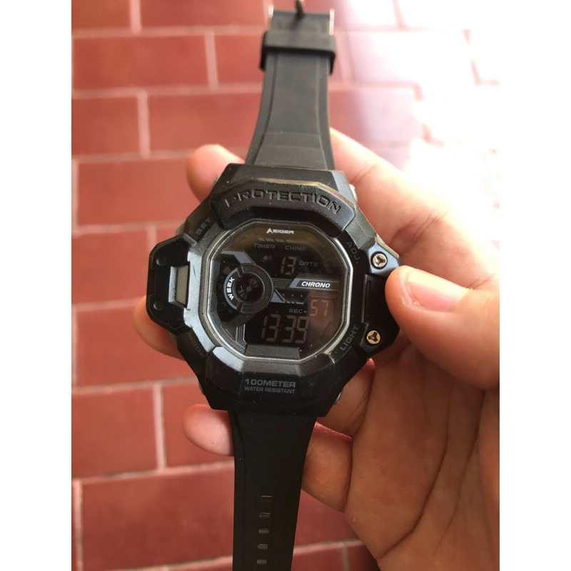 jam tangan eiger n830 minus pernah ganti tali
