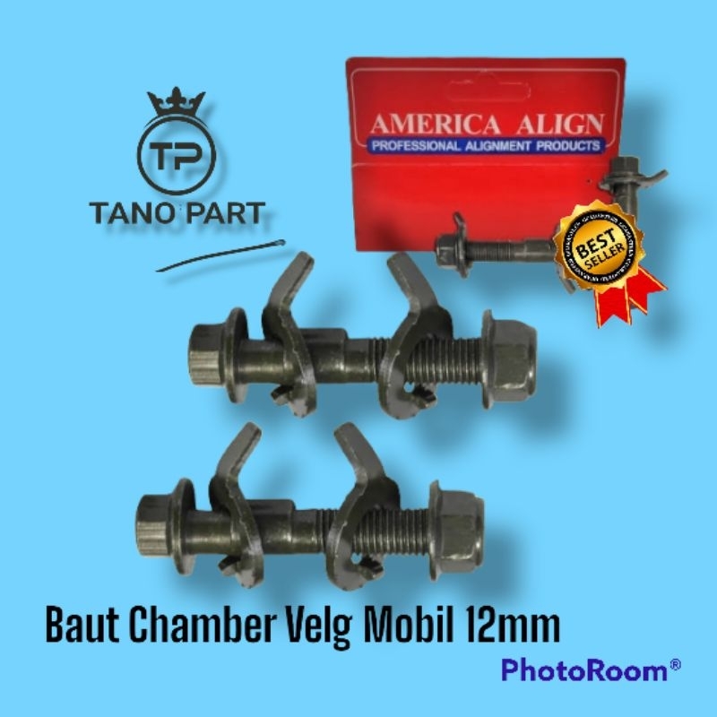 Baut Chamber Spooring America Align 12mm Mobil Suzuki Futura Carry APV (1Set isi 2pcs)