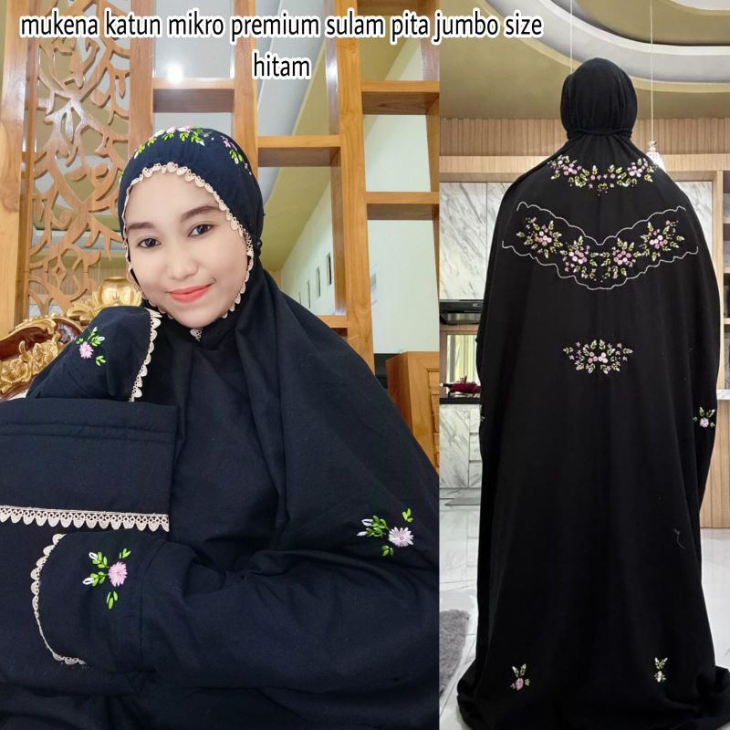 MUKENA TERUSAN KATUN MIKRO ORI