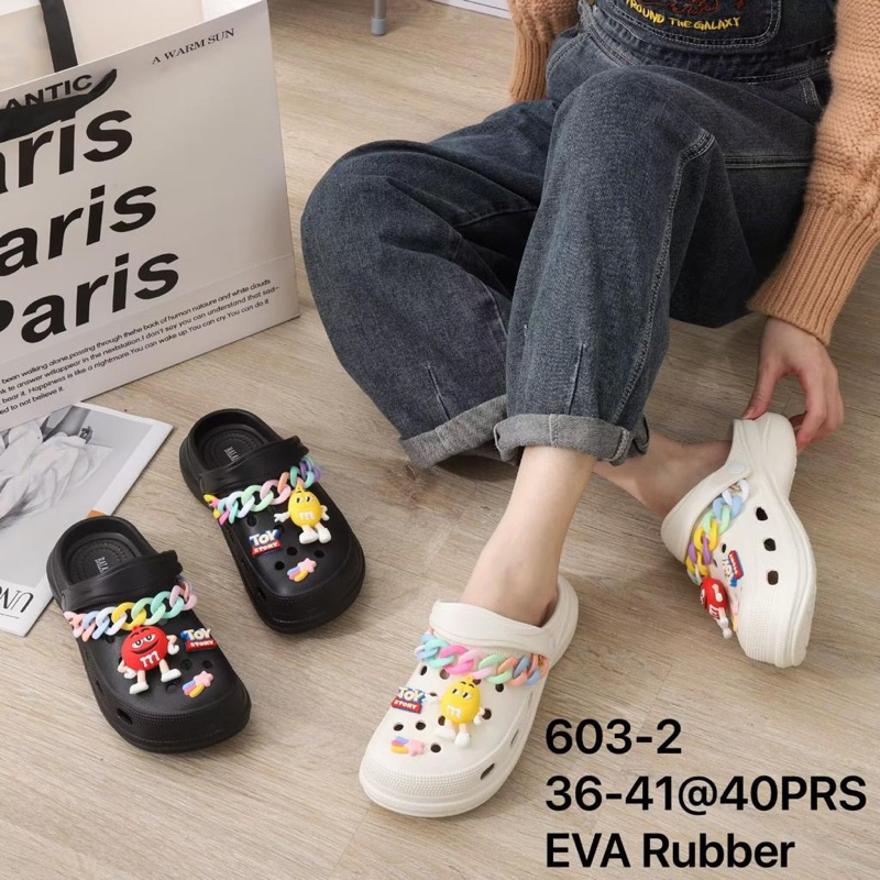 SANDAL BAIM WANITA CLOGS BALANCE 603-2