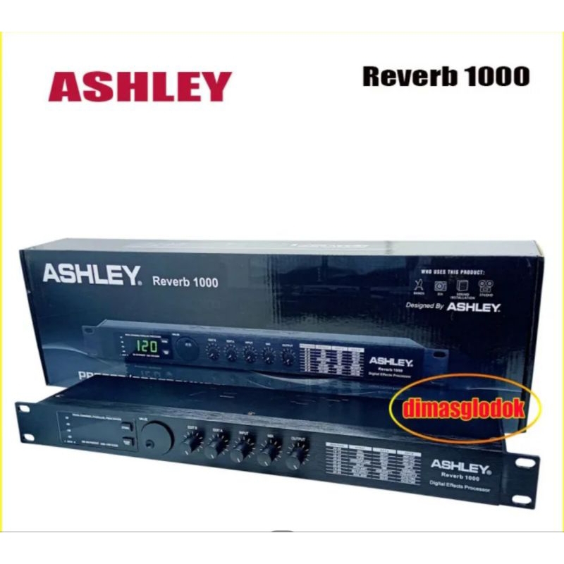 Efek Vocal Ashley Reverb 1000 Efek Vokal Reverb-1000
